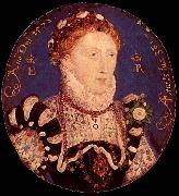 Nicholas Hilliard Miniature of Elizabeth I china oil painting reproduction